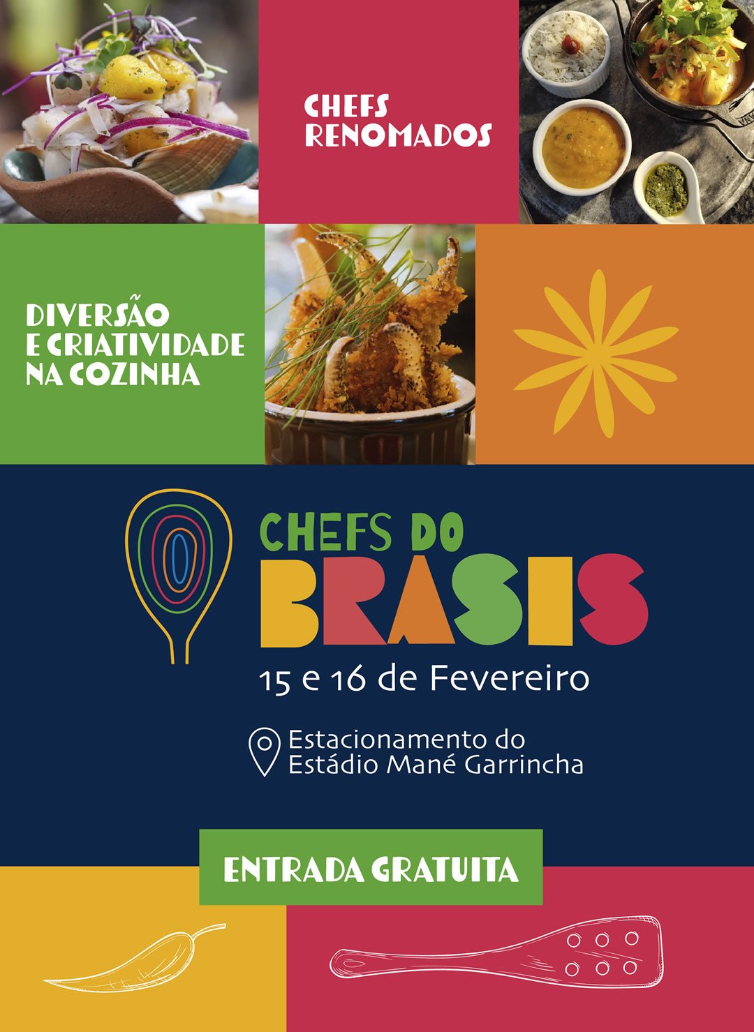 banner chefis do brasis